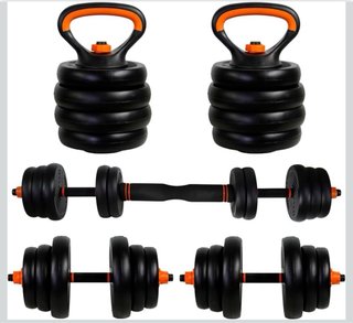 Pack gimnasio en casa: banco PASYOU + pesas 25 kg