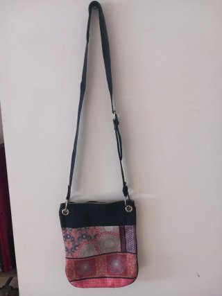Bolso Desigual Negro Multicolor
