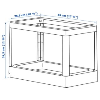 Estructura IKEA HÅLLBAR para cubos reciclaje