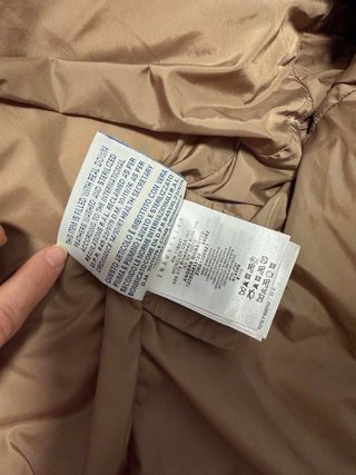 Piumino Moncler Beige Taglia S