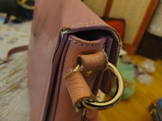 Borsetta Miu Miu pelle rosa con chiusura oro