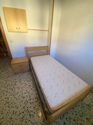 Conjunto habitación individual madera