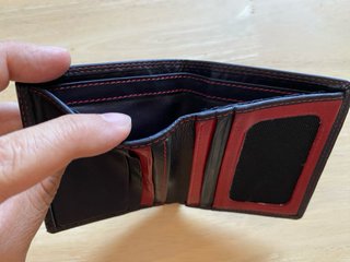 Cartera Billetero Tarjetero Piel Hombre V&L