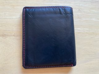Cartera Billetero Tarjetero Piel Hombre V&L