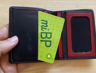 Cartera Billetero Tarjetero Piel Hombre V&L