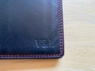 Cartera Billetero Tarjetero Piel Hombre V&L