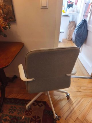 Silla de oficina Langfjall Ikea azul/blanco