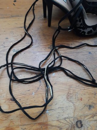 Zapatos de tacón Zara negros talla 39