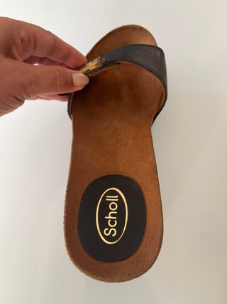 Sandalias Scholl Negras y Marrones Nuevas