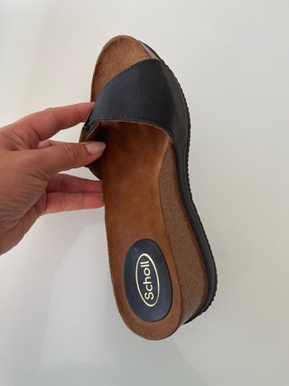 Sandalias Scholl Negras y Marrones Nuevas