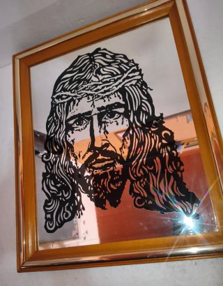 Cuadro Espejo Jesús Corona Espinas