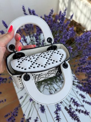 Bolso Dior Blanco y Negro