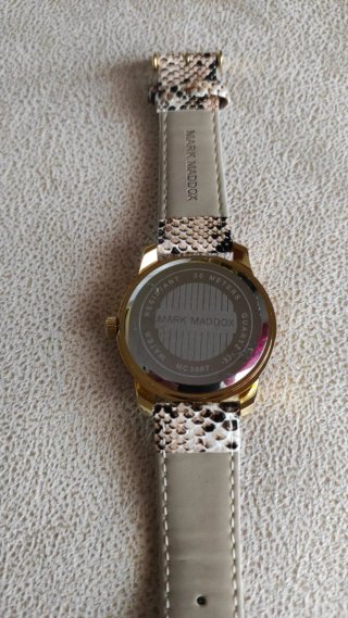 Reloj Mark Maddox Mujer Dorado y Rosa