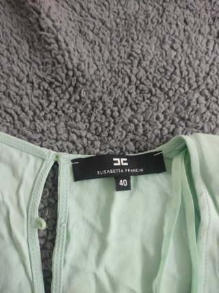 Elisabetta Franchi Blusa Verde T M