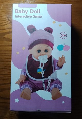 HERSITY Muñeca bebé interactiva con accesorios