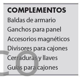 Conjunto Taller 5 Módulos S/Acero Inox Alyco 199995