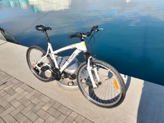 Bicicleta MTB Btwin 5.1 Blanca