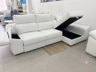 PAGO EN 6 MESES. Sofa chaiselongue sofa cama