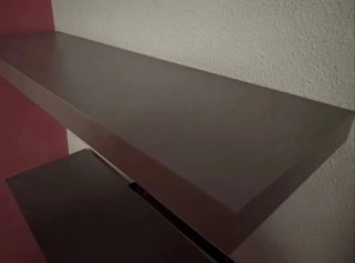 Baldas de pared grises (2 unidades)