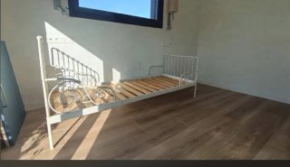 Cama de forja blanca Ikea