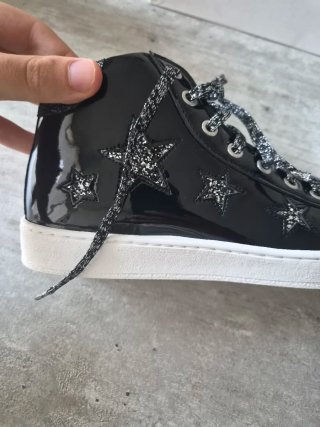 Scarpe Estrada Sport nere e argento