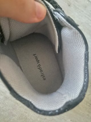 Scarpe Estrada Sport nere e argento