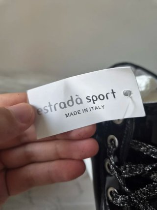 Scarpe Estrada Sport nere e argento
