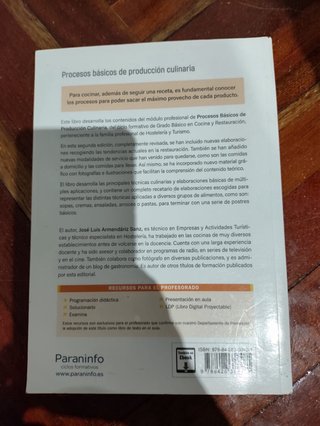 Procesos básicos de producción culinaria 2.ª ed...