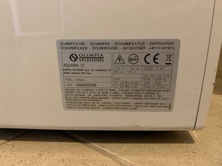 Deumidificatore Olimpia Splendid Aquaria 22