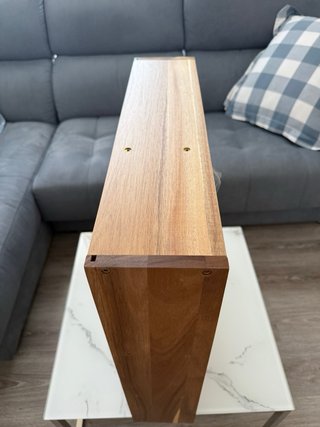Armario de baño madera y cristal