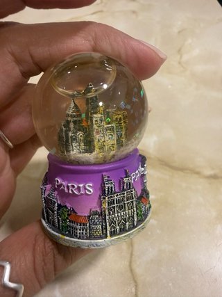Bola de Nieve París Torre Eiffel