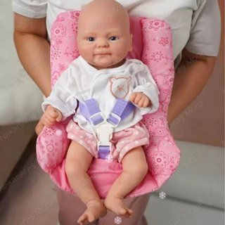 Muñeca bebé reborn silicona flexible