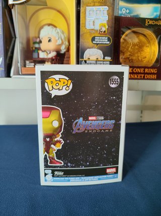 Funko Pop Iron Man Glow #1555 Infinity Saga