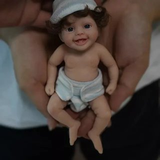 Muñeca reborn bebé silicona flexible