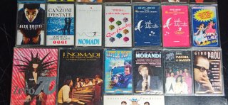 Lotto Musicassette Italiane Pop Rock