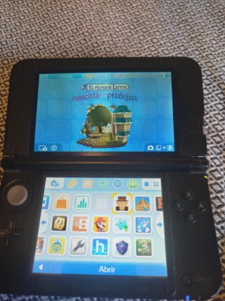 Nintendo 3DS XL Negra con juegos