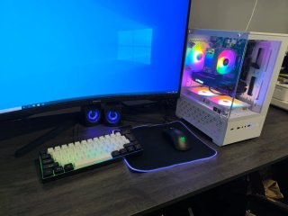 PC RTX 3060Ti + Monitor + Periférico 3x Sem Juros