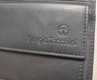 Portafoglio Sergio Tacchini vera pelle 40€ insieme