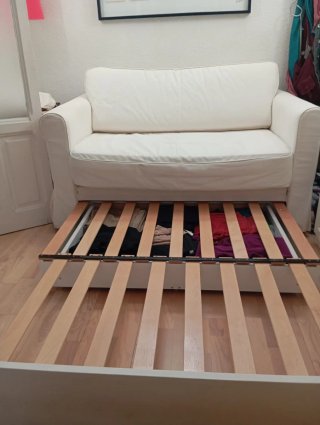 Sofá Cama Hagalund Ikea Blanco
