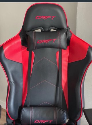 Silla Gaming Drift Negra y Roja