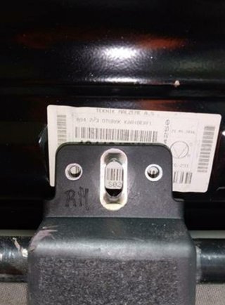 Peugeot 281766 131121700 asiento tras izq 2008 1.6