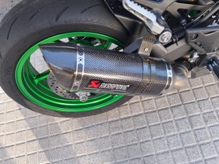 Tubo de escape Akrapovič Z900