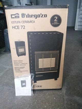 Estufa Gas Butano Orbegozo HCE72