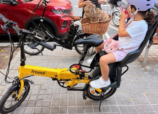 Bicicleta Eléctrica Freeel Amarilla