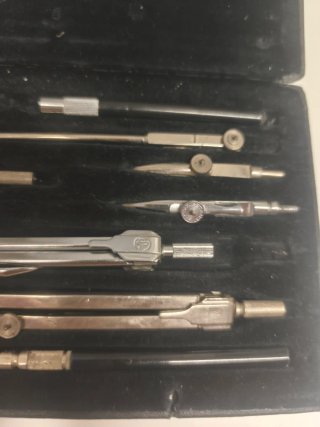 Kit de compás vintage ~1970