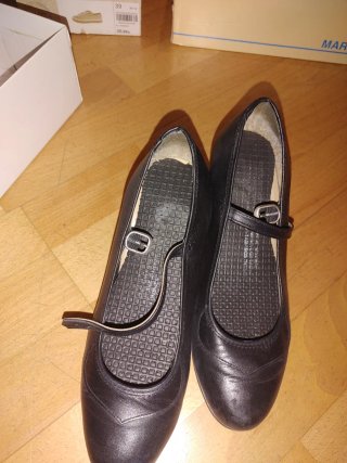 Zapatos de Flamenco Negros.