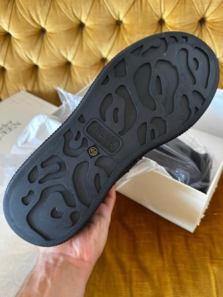 Scarpe Alexander McQueen nere glitterate 45