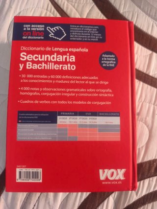 Diccionario de Secundaria y Bachillerato