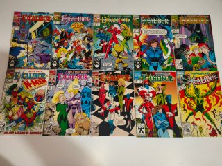 Excalibur #23, #36, #40-#63, + Spider-Man #25 +2