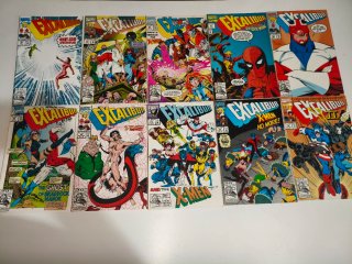 Excalibur #23, #36, #40-#63, + Spider-Man #25 +2
